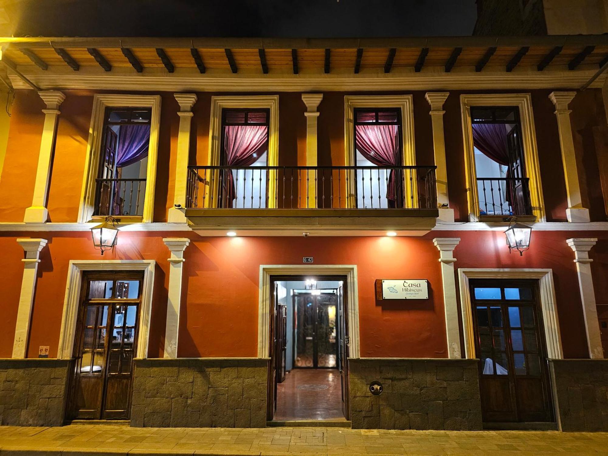 Casa Hibiscus Boutique Hotel Cuenca Exterior foto